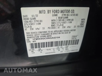 2022 Ford Explorer ST - miniatura 11