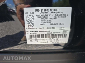 2022 Ford Explorer ST-Line - miniatura 2