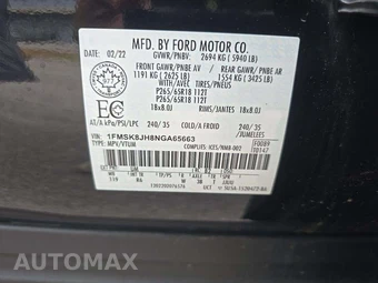 2022 Ford Explorer Timberline - miniatura 5