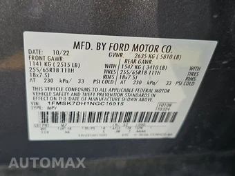 2022 Ford Explorer XLT - miniatura 15