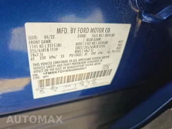 2022 Ford Explorer XLT – miniatura 14