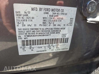 2022 Ford Explorer XLT - miniatura 5