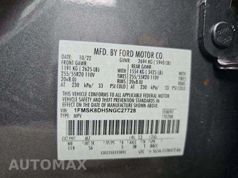 2022 Ford Explorer XLT - miniatura 5