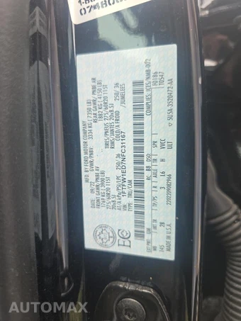 2022 Ford F-150 Hybrid LARIAT Crew Cab Short Bed - miniatura 18