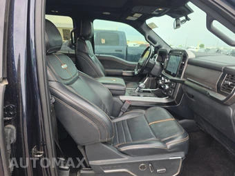 2022 Ford F-150 Hybrid Platinum Crew Cab Short Bed - miniatura 8