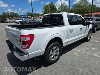 2022 Ford F-150 Hybrid Platinum Crew Cab Short Bed - miniatura 3