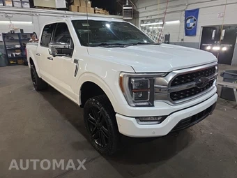 2022 Ford F-150 Hybrid Platinum Crew Cab Short Bed - miniatura 3