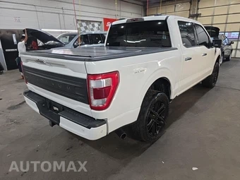 2022 Ford F-150 Hybrid Platinum Crew Cab Short Bed - miniatura 4