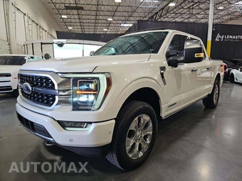2022 Ford F-150 Hybrid Platinum Crew Cab Short Bed - car from the USA, Manheim Buy-Now listing at AUTOMAX
