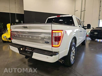 2022 Ford F-150 Hybrid Platinum Crew Cab Short Bed - miniatura 3