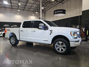 2022 Ford F-150 Hybrid Platinum Crew Cab Short Bed - miniatura 4