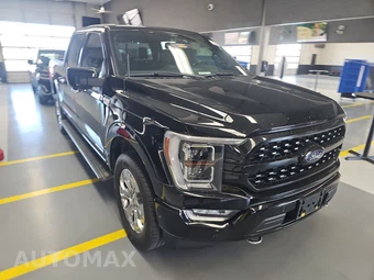 2022 Ford F-150 Hybrid Platinum Crew Cab Short Bed - miniatura 3