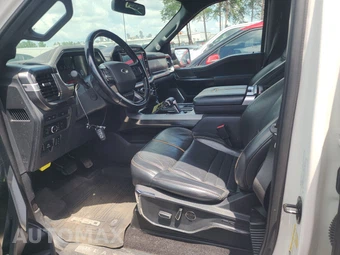 2022 Ford F-150 Hybrid Platinum Crew Cab Short Bed - miniatura 7