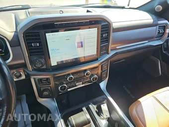 2022 Ford F-150 Hybrid Platinum Crew Cab Short Bed - miniatura 11