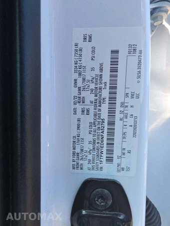 2022 Ford F-150 Hybrid XL Crew Cab Medium Bed - miniatura 2