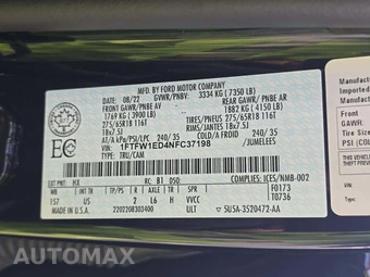 2022 Ford F-150 Hybrid XLT Crew Cab Medium Bed - miniatura 5