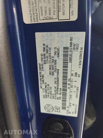 2022 Ford F-150 LARIAT Crew Cab Short Bed - miniatura 15