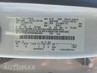 2022 Ford F-150 XL Crew Cab Short Bed - miniatura 14