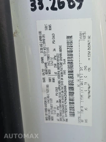 2022 Ford F-150 XL Extended Cab Medium Bed w/Rear Doors - miniatura 14