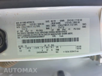 2022 Ford F-150 XLT Crew Cab Medium Bed - miniatura 14