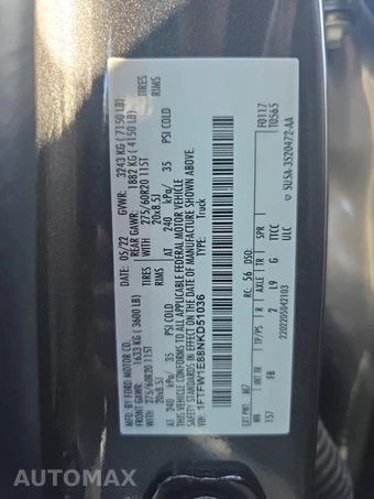 2022 Ford F-150 XLT Crew Cab Medium Bed - miniatura 17