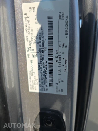 2022 Ford F-150 XLT Crew Cab Short Bed - miniatura 14