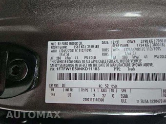 2022 Ford F-150 XLT Crew Cab Short Bed - miniatura 5