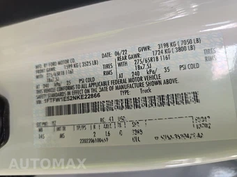 2022 Ford F-150 XLT Crew Cab Short Bed - miniatura 10