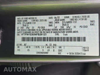 2022 Ford F-150 XLT Crew Cab Short Bed - miniatura 2