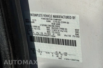 2022 Ford F650 SUPER DUTY Conventional Long - miniatura 21