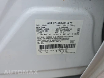 2022 Ford Maverick Hybrid XL Crew Cab Short Bed - miniatura 14
