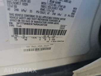 2022 Ford Maverick XL Crew Cab Short Bed - miniatura 14