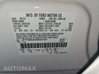 2022 Ford Maverick XL Crew Cab Short Bed - miniatura 14