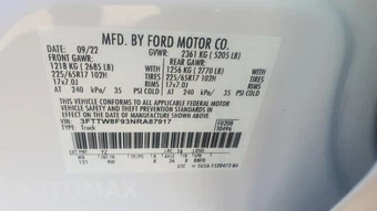 2022 Ford Maverick XL Crew Cab Short Bed - miniatura 17
