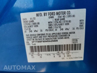 2022 Ford Maverick XLT Crew Cab Short Bed - miniatura 21