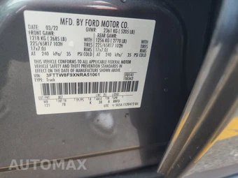2022 Ford Maverick XLT Crew Cab Short Bed - miniatura 14