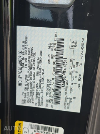 2022 Ford Mustang GT Premium Coupe - miniatura 14