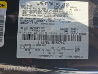 2022 Ford Mustang Shelby GT500 Coupe - miniatura 2