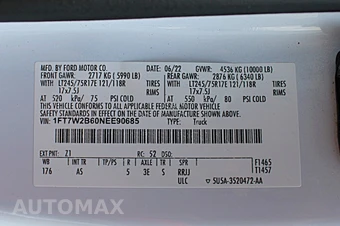 2022 Ford Super Duty F-250 XL Crew Cab Long Bed - miniatura 44