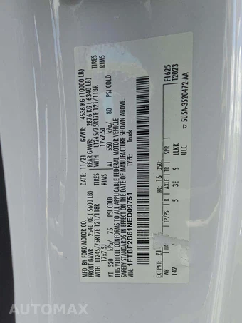 2022 Ford Super Duty F-250 XL Regular Cab Long Bed - miniatura 5
