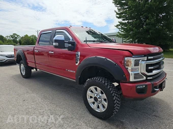 2022 Ford Super Duty F-350 Platinum Crew Cab Long Bed - miniatura 3