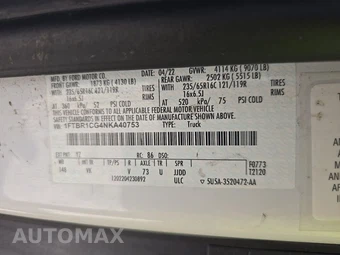 2022 Ford Transit 250 Cargo Van Medium Roof 148.0" WB - miniatura 13