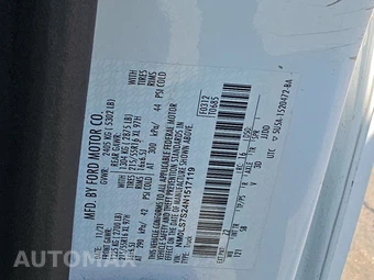 2022 Ford Transit Connect Cargo Van XL w/Rear Symmetrical Doors 120.6" WB - miniatura 14