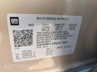 2022 GMC Acadia SLE 3SA - miniatura 5