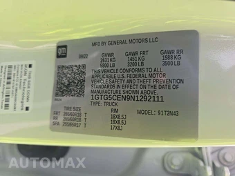 2022 GMC Canyon Elevation Crew Cab Medium Bed 2LE - miniatura 5