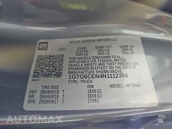 2022 GMC Canyon Elevation Crew Cab Medium Bed 4LE - miniatura 14