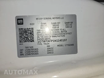 2022 GMC Savana 2500 Cargo Van 1WT 135.2" WB - miniatura 14
