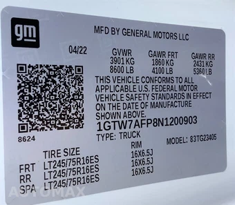 2022 GMC Savana 2500 Cargo Van 1WT 135.2" WB - miniatura 23