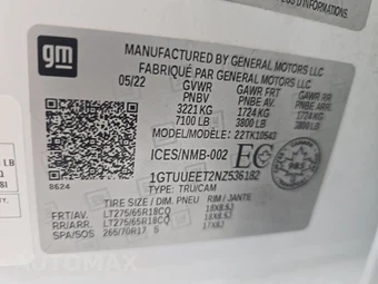 2022 GMC Sierra 1500 AT4 Crew Cab Short Bed - miniatura 14