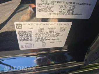 2022 GMC Sierra 1500 Denali Crew Cab Short Bed 5SA - miniatura 5